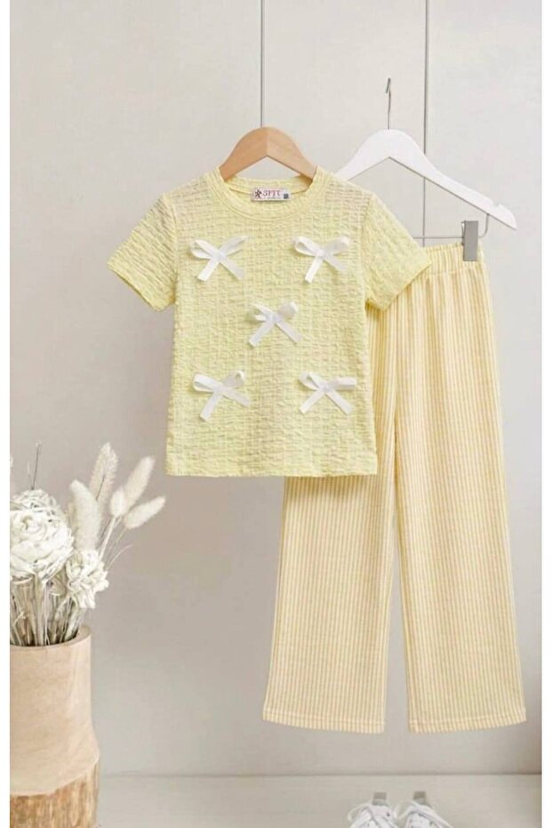 Girls' Short Sleeve Spanish-Style Summer Set