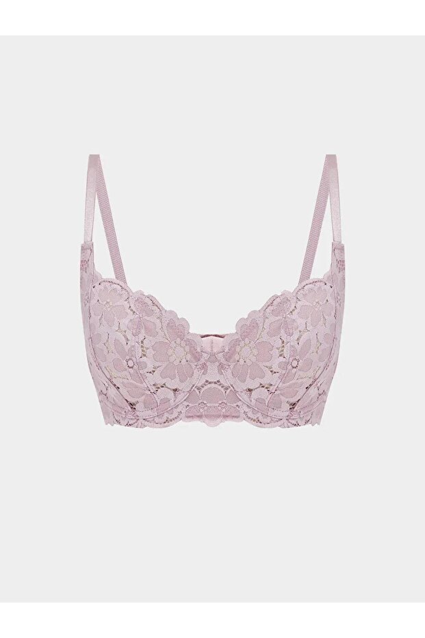 Underwired Non-Padded Lace T-Shirt Bra (S6)