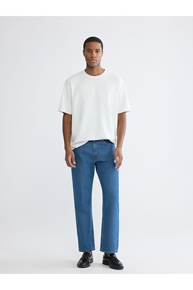 Loose Fit Men's Jean Pants