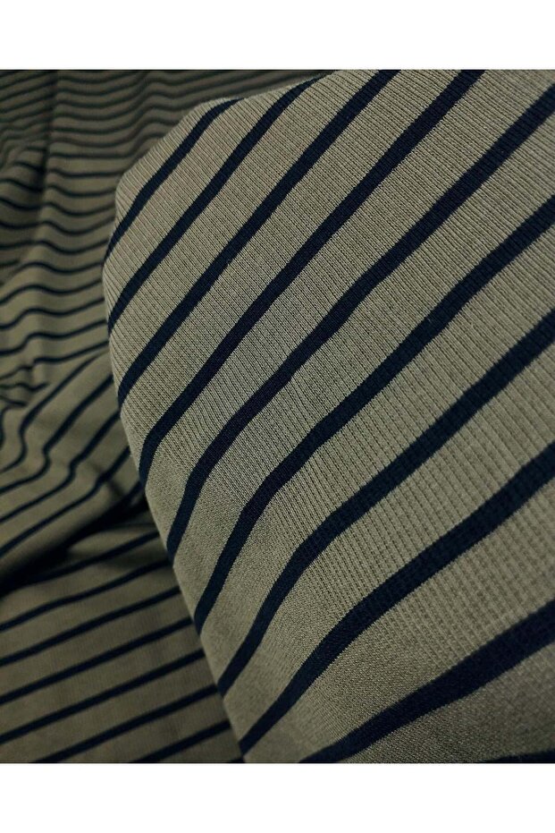 Green Black Camisole Knitted Fabric Width: 110cm