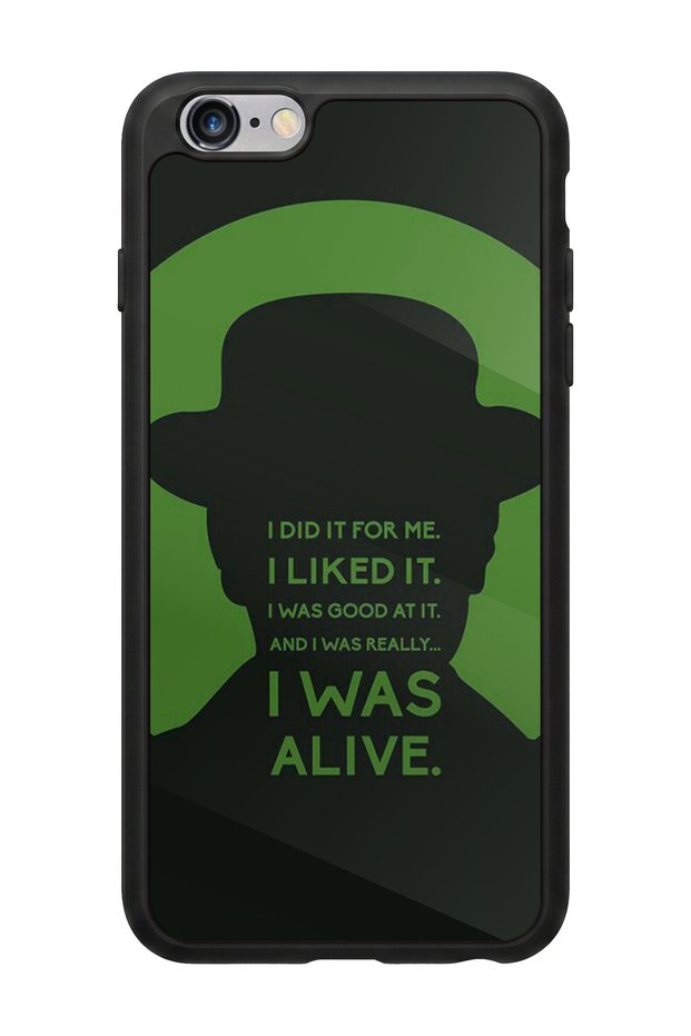 حافظة لامعة فاخرة متوافقة مع هاتف iPhone 6 Plus بتصميم BreakingBad