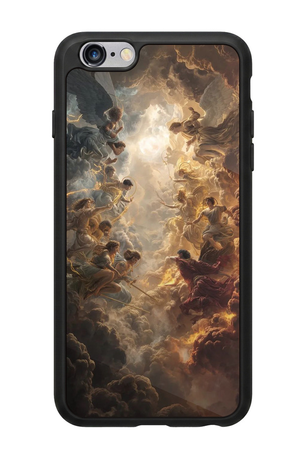 iPhone 6 Plus Compatible Angel Design Glossy Premium Case