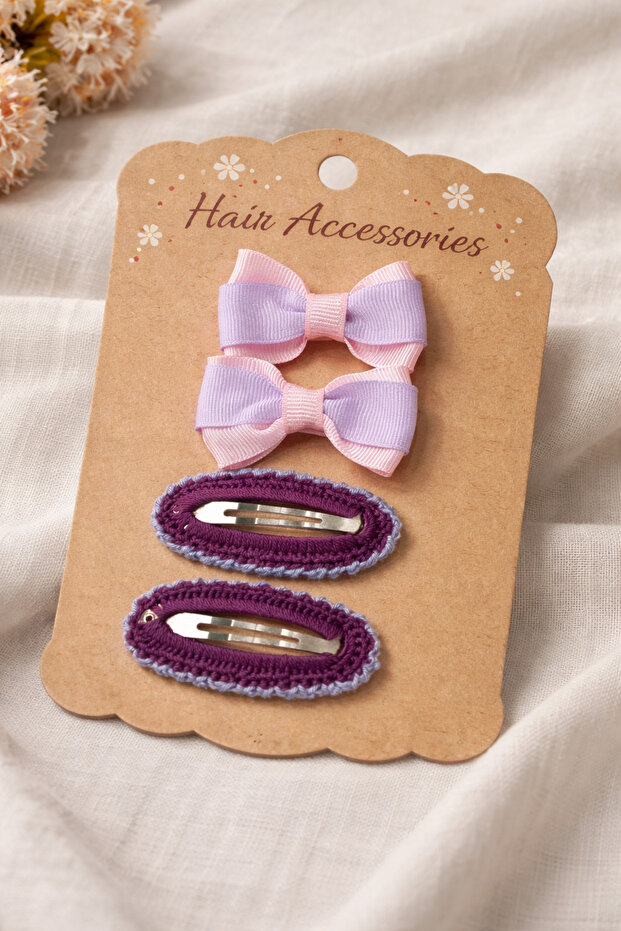 4-Piece Girls' Buckle Set