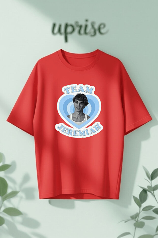 Team Jeremiah the Summer I Turned Pretty Printed Cotton Oversize T-Shirt