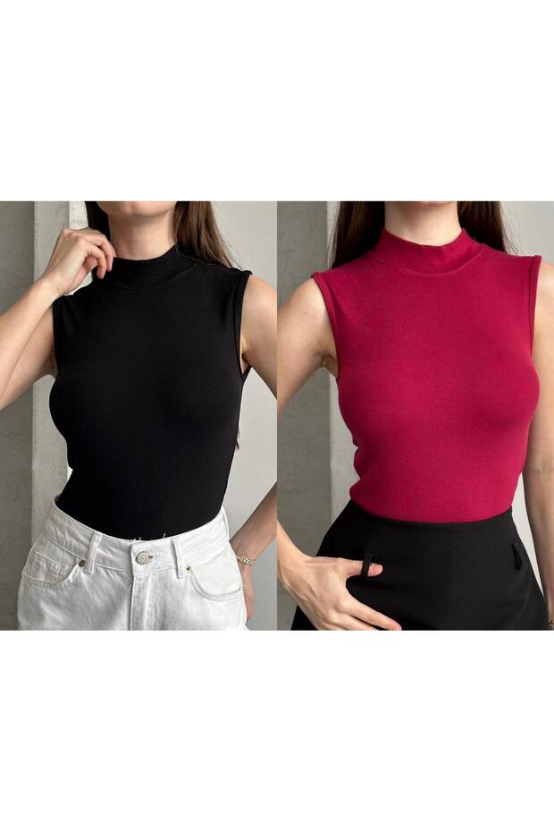 Women's Fishneck Modal Cotton Sleeveless Bodysuit