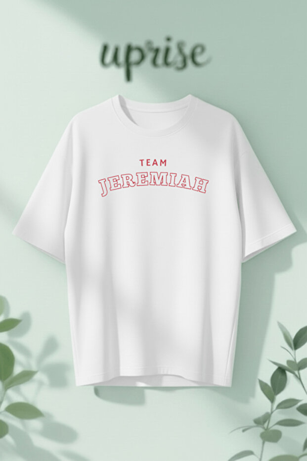 Team Jeremiah the Summer I Turned Pretty Printed Cotton Oversize T-Shirt
