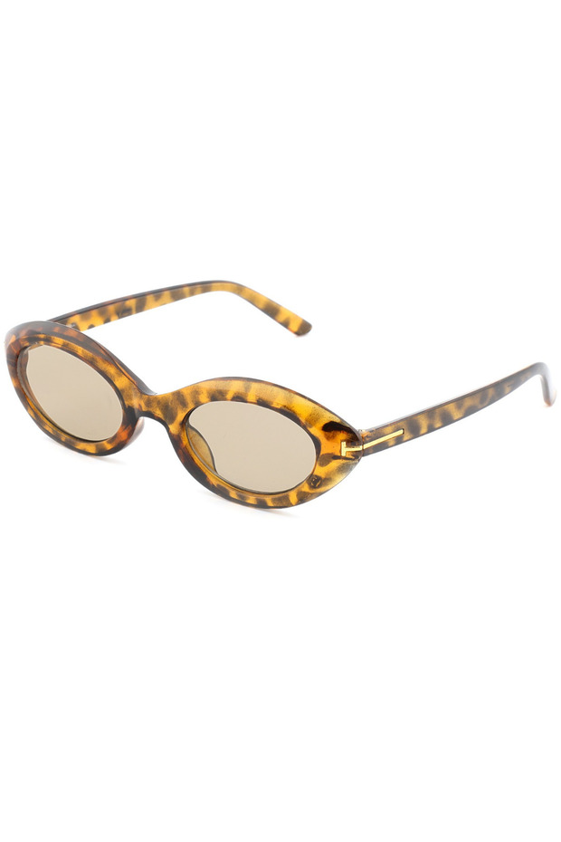 Women's Vintage Model Leopard Pattern Sunglasses Tctgt002306G0339