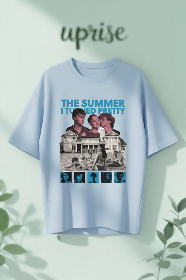 The Summer I Turned Pretty Printed Cotton Oversize T-Shirt
