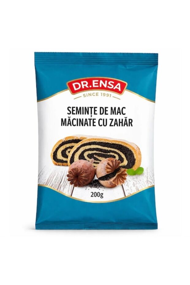 Semințe de mac măcinate cu zahăr – Dr. Ensa