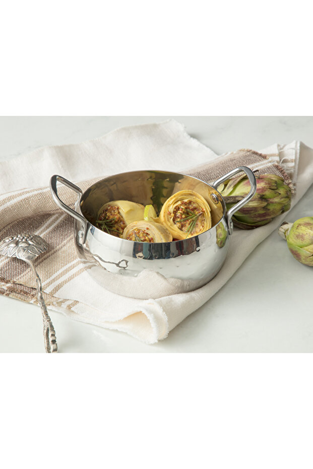 Blink Mini Tencere - Gri - 1