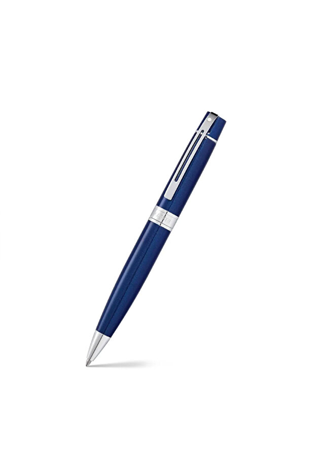 Pen 300 E9341 Glossy Blue With Chrome Plated Trims Bp