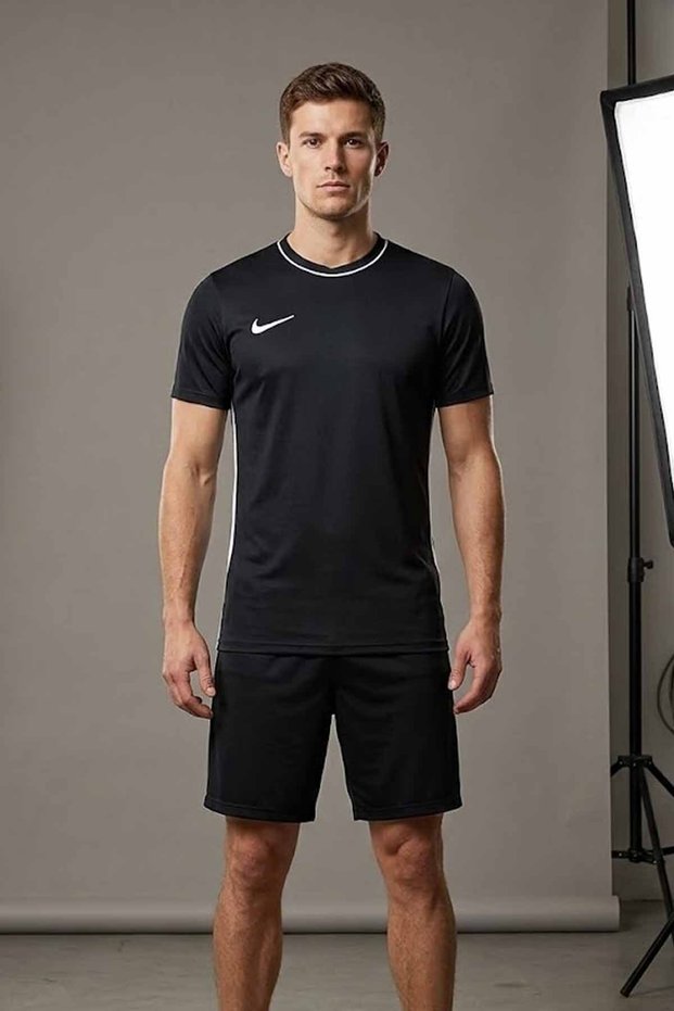 Men's Dri-Fit Prk-26 Training T-Shirt - Slim Fit Short Sleeve Sports T-Shirt