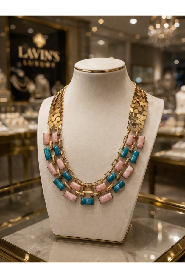 🎀 Aurora Luxe Statement Necklace