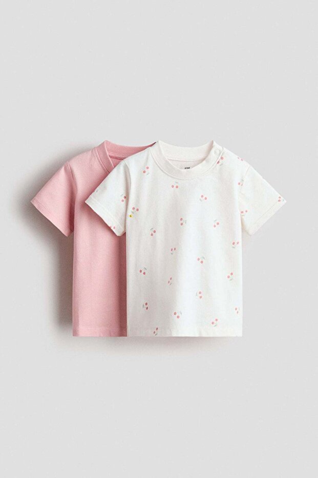 2-pack cotton T-shirts