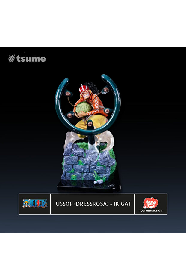 One Piece Ussop Dressrosa Version 1/6 Scale Ikigai Statue by