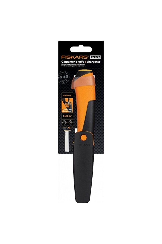 Carpenter Knife with Sharpener - 2