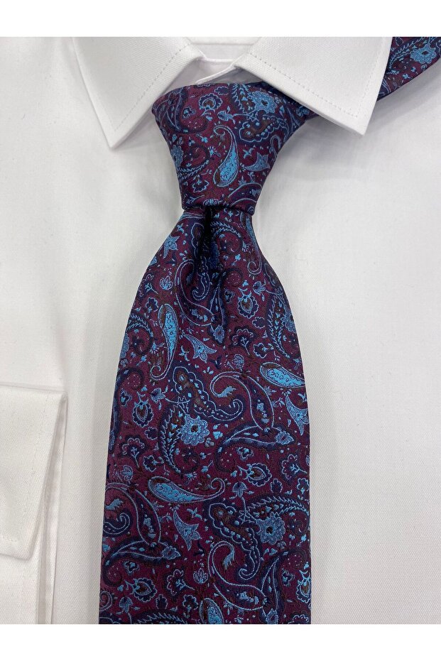 Woven Fabric Patterned Tie - 2