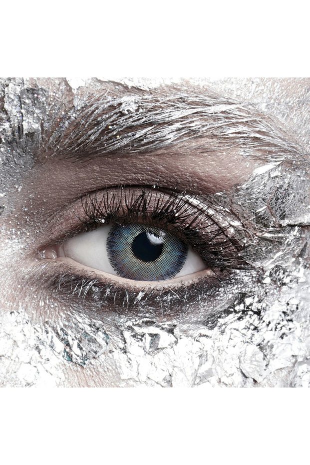 Anesthetic Carbon 9 Months Disposable Contact Lenses, Cosmetic Contact Lenses, Gray Contact Lenses