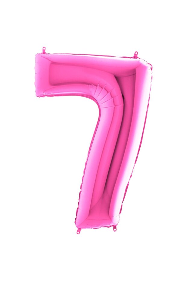 Foil Number Balloon 100 Cm Fuchsia 7