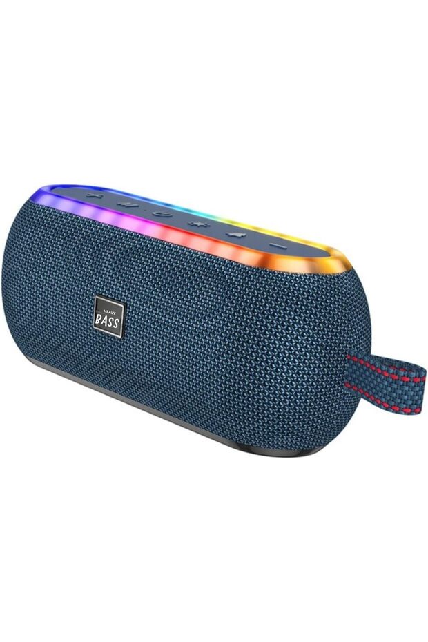 Wireless Bluetooth Speaker – Portable, Waterproof, Deep Bass, Long Battery Life & Stylish Fabric