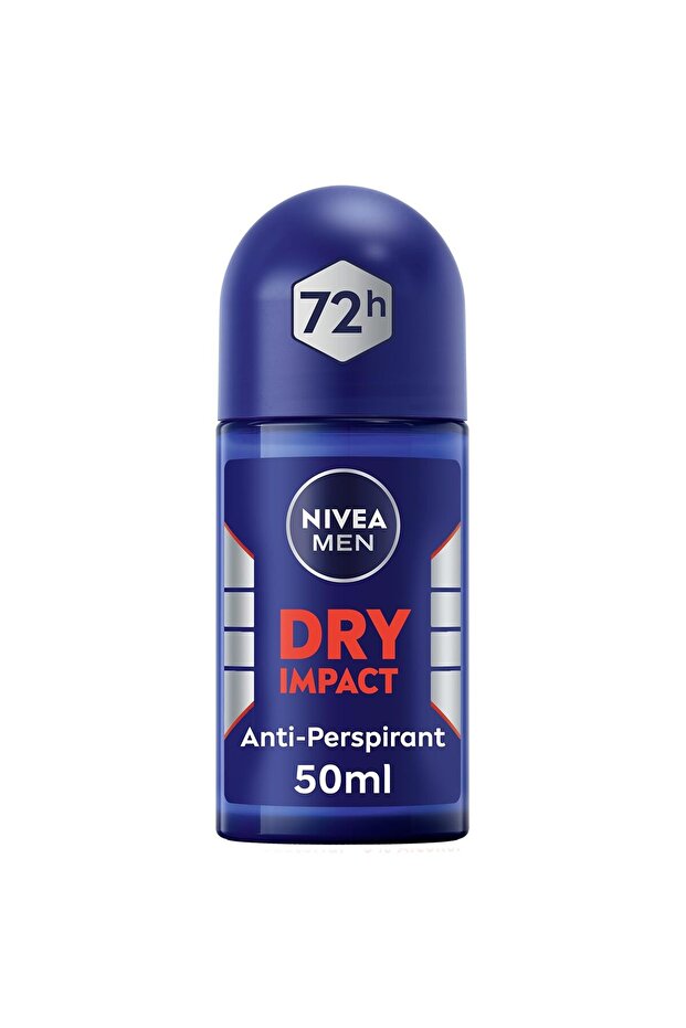 MEN Dry Impact Antiperspirant Roll-On For Men- 2 X 50 ml