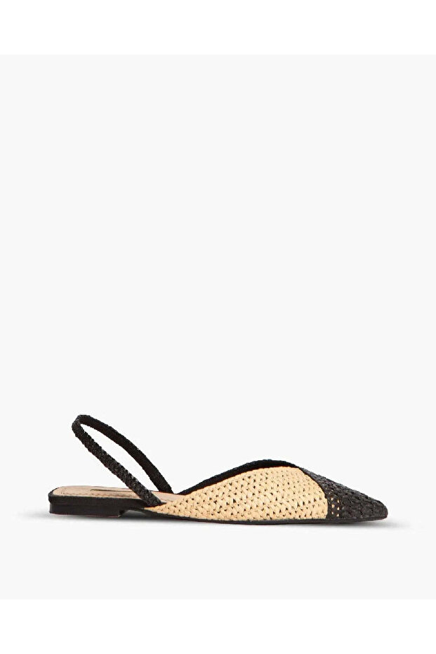 BRAIDED FLAT SLINGBACK