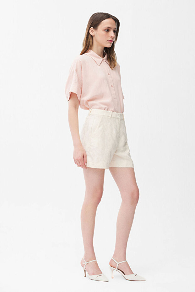 Fleto Cepli Mini Şort - 3