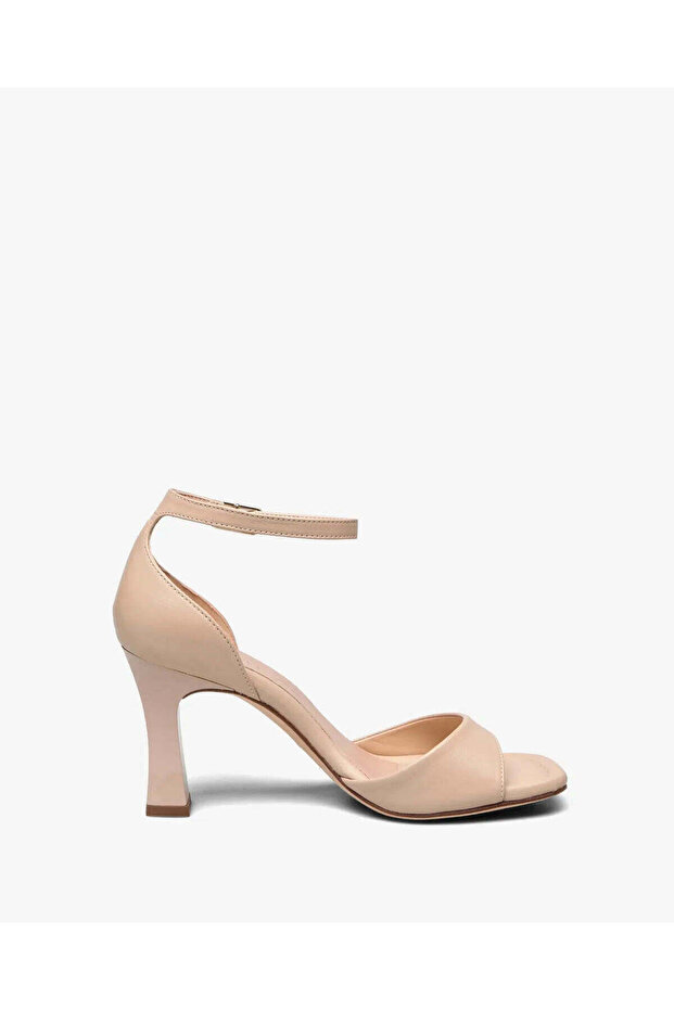 LEATHER D'ORSAY ANKLE STRAP SANDAL