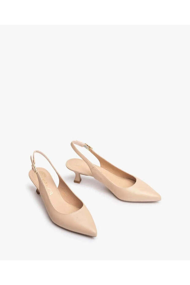 LEATHER SLING BACK - 3