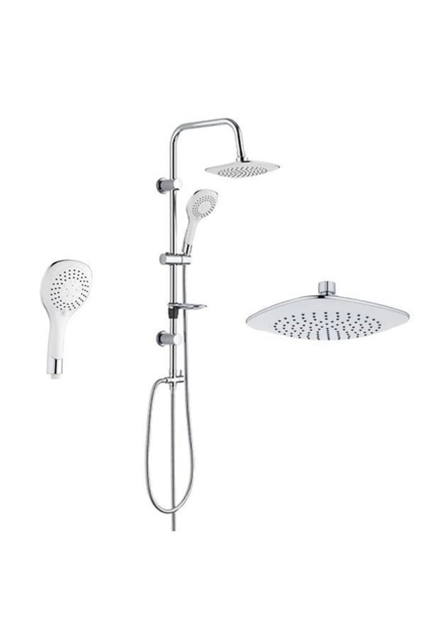 5+1 Functional Shower Robot Head Shower Set Shower Head System Set Sprinkler Shower Robot