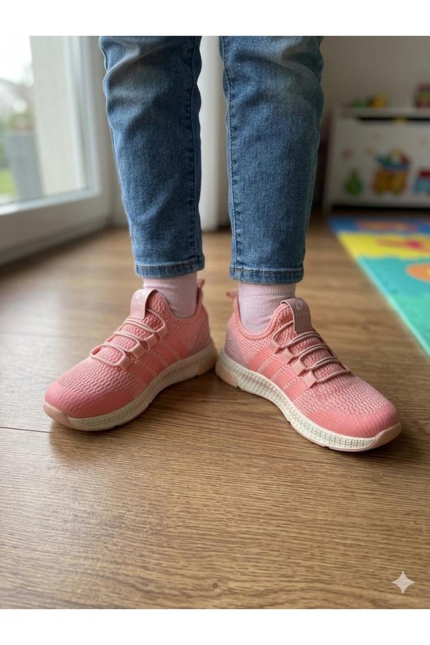 Pink Fusped Orthopedic Girls' Sports Shoes