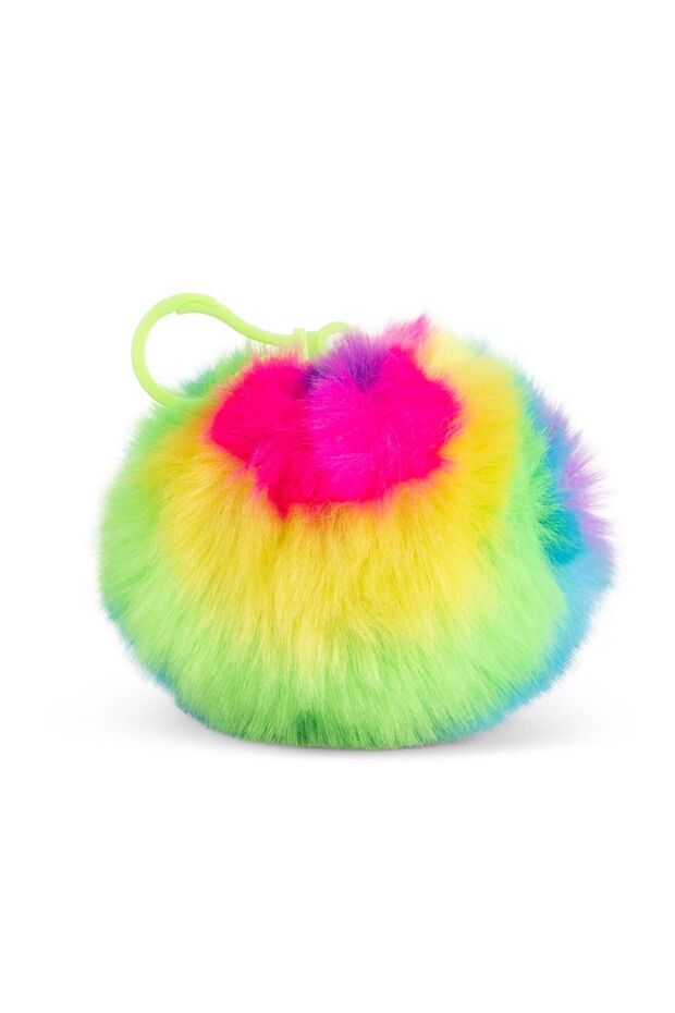 Breloc multicolor din pluș - 2