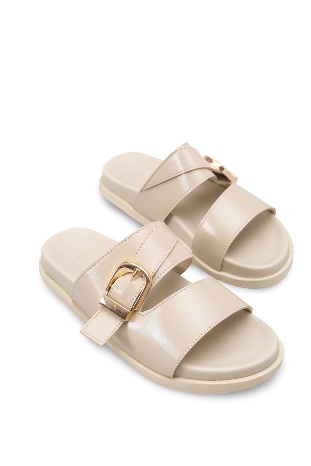 Alya Rosa Women's Slippers 0012165 Beige Rustic