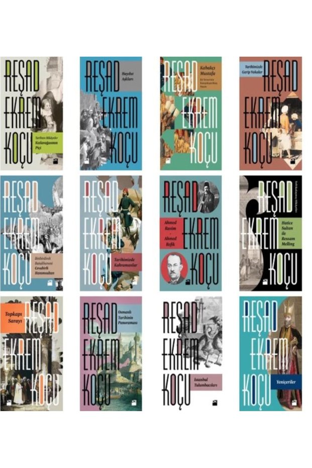resad ekrem kocu=( 12 set kitap)