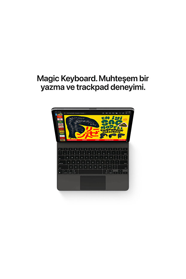 MH9D4TU/A iPad Air 13 inç M4 Wi-Fi+CL 128 GB Tablet Uzay Grisi - 7