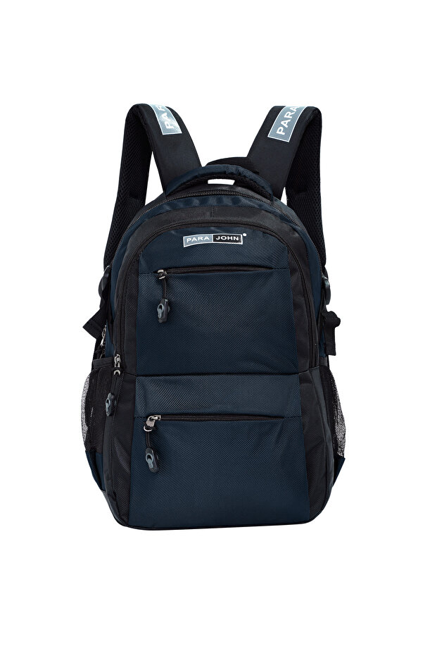Para John School Backpack 14-20" PVC Coating Durable Student Bag with Strong Stitching