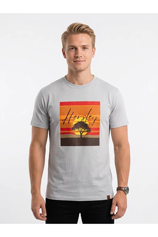 New Season Abstract Sunset Canvas T-Shirt