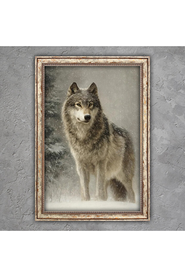 Distressed Framed Painting - 1