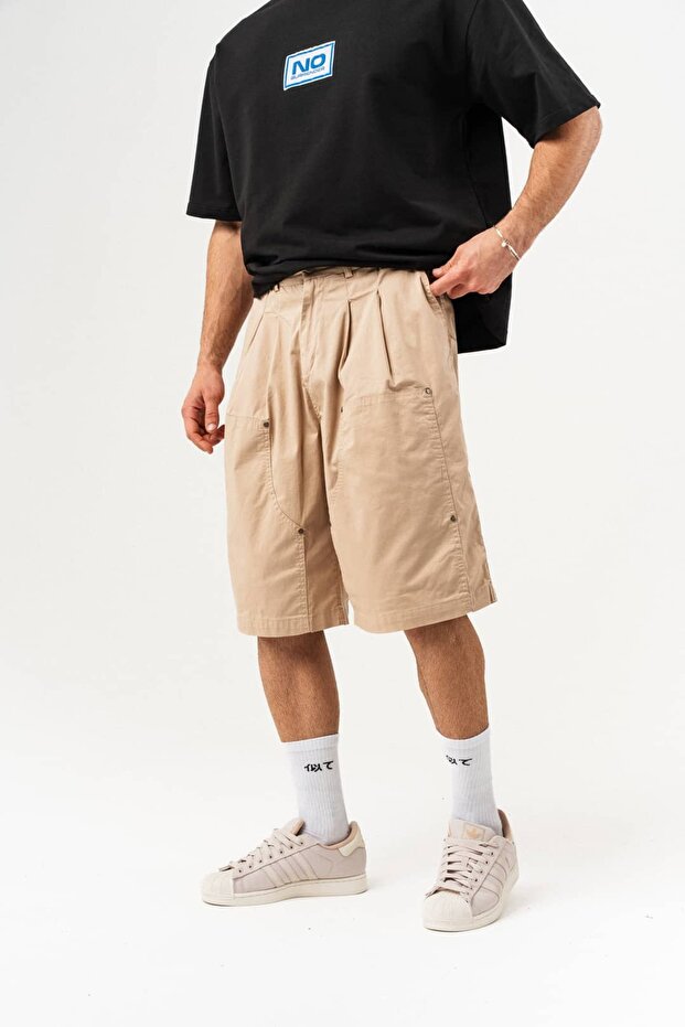 Frontier Elastic Waist Bermuda Shorts