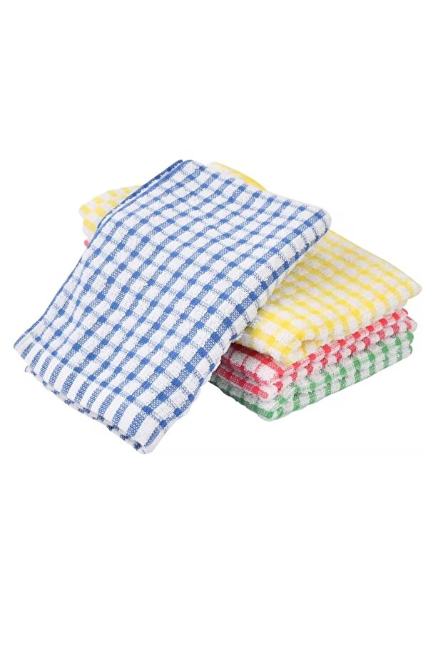 6-Piece Terry Cloth Tea Towels Kitchen Towel