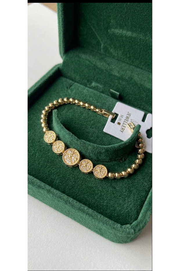 Xuping Bracelet Anti-Tarnish Anti-Allergic Oval Figure (2 Years Importor Warranty)