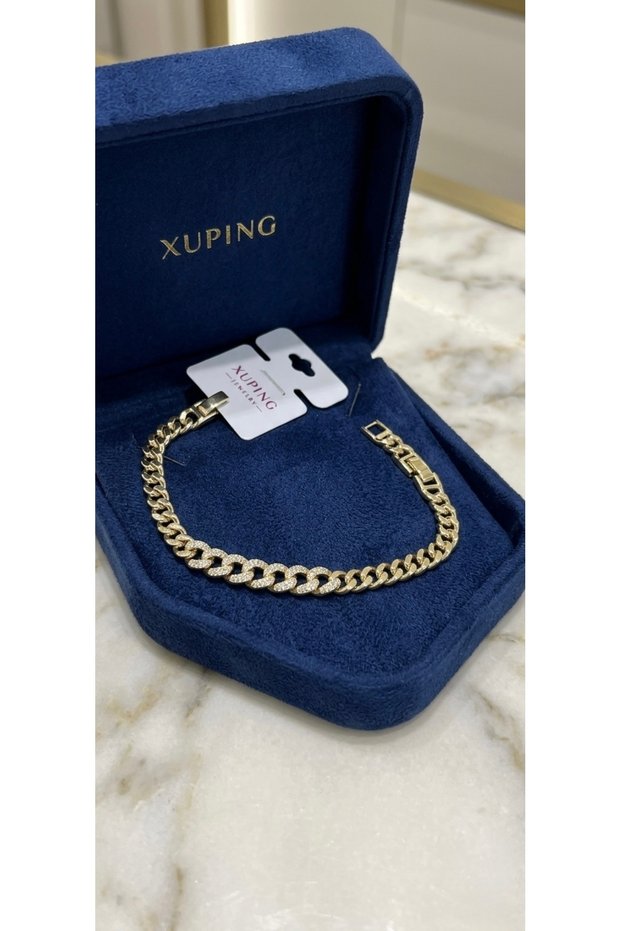 Xuping Bracelet Anti-Tarnish Antiallergic Gourmet Figured (2 Years Importor Warranty)