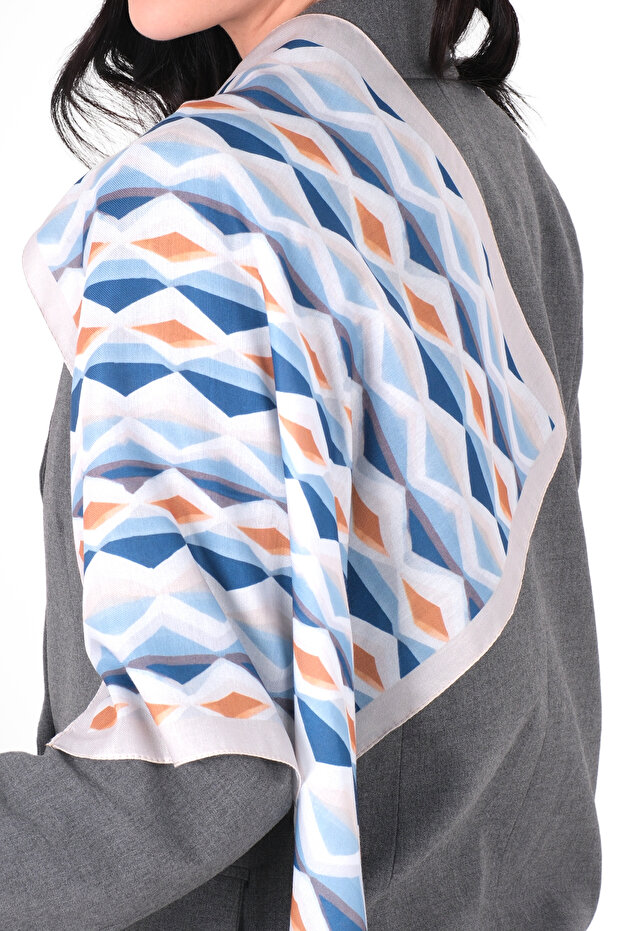 Soft Mix Patterned Scarf - 2