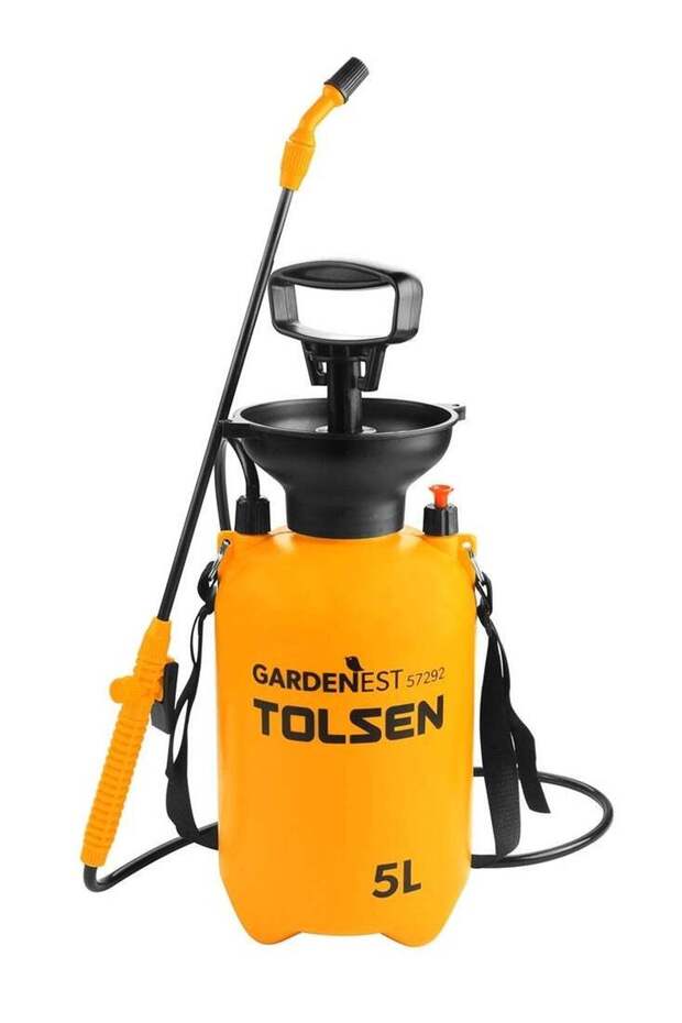 57292 Pressure Sprayer 5L Hand Pump Garden Cleaning Chemical Resistant Durable