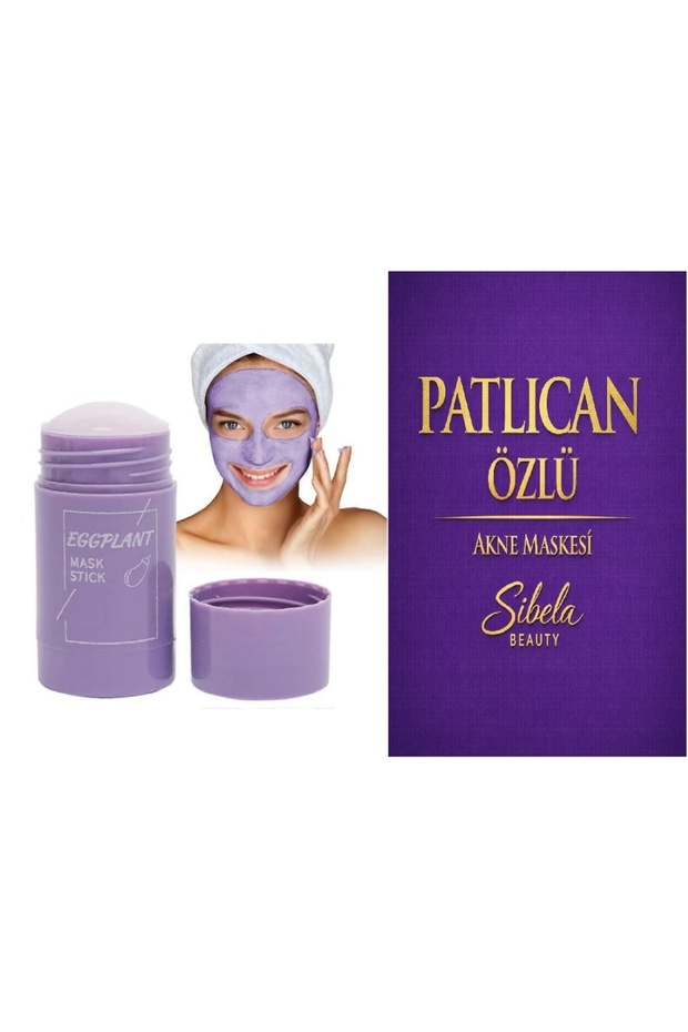 Eggplant Mask Stick (Eggplant Extract Mask) Anti-Acne Face Mask, Eggplant Mask