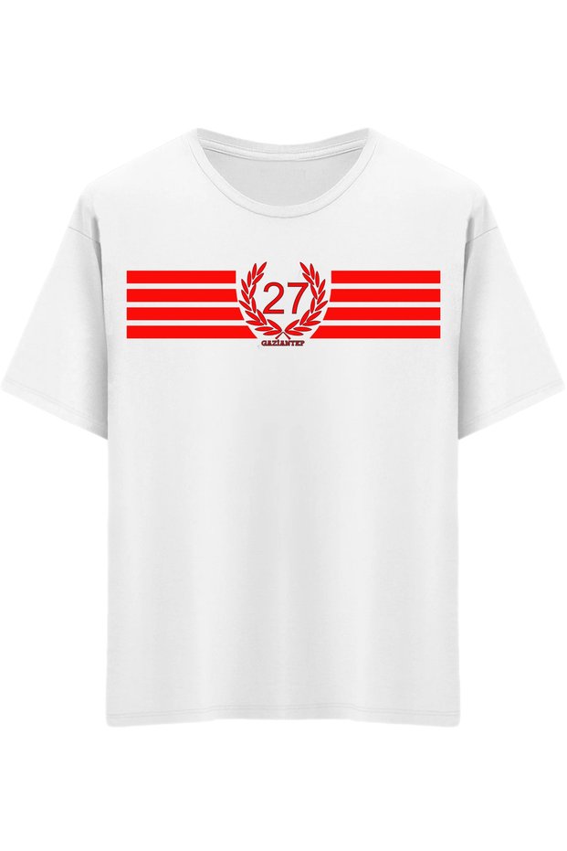 City Spirit for the Little Ones! 🔴 Gaziantep 27 Legacy – City Series Children's T-Shirt with Wreath Detail
