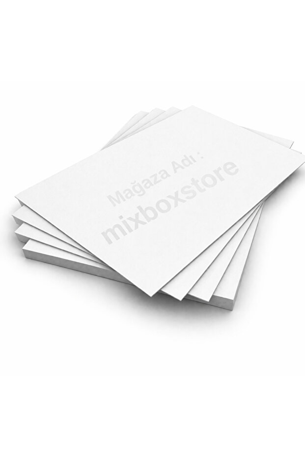 Mixboxstore A4 Kağıt 80gr- 1 Adet Beyaz Fotokopi Kağıdı – Net Baskı Garantili -Tek Yaprak| Mixbox Store