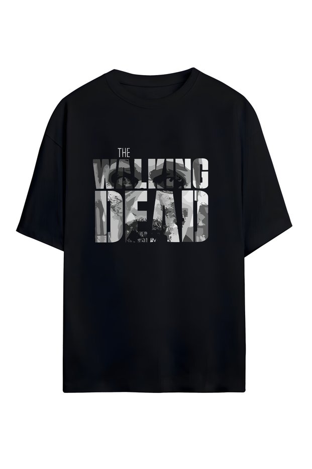 The Walking Dead Printed Unisex 100% Cotton Pack Oversized T-Shirts