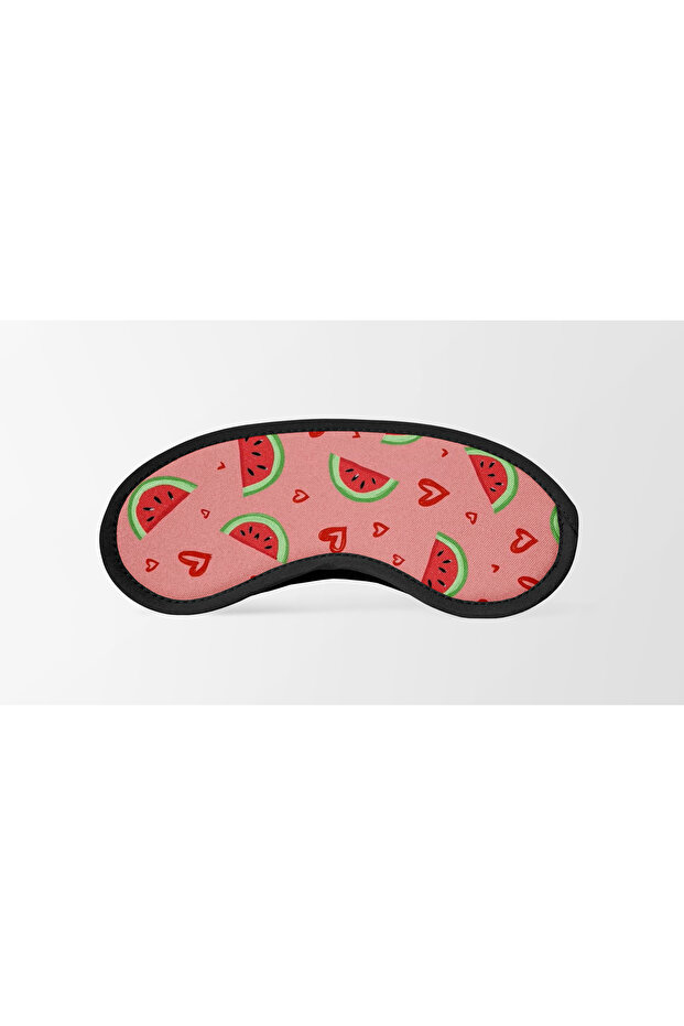 Watermelon Pattern Printed Sleep Eye Patch - 1