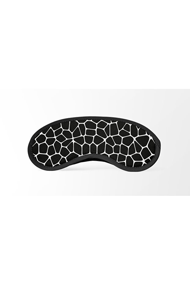 Black Pattern Printed Sleep Eye Patch